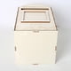 thumbnail image 5 of Kearding Caja de tarjetas para boda Buzón delicado Cajas de estilo simple Contenedores Suministros postales Tarjetas Contenedor Decoración Regalos Decoración del hogar JM01618 Kearding HA012267-02, 5 of 6