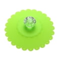 thumbnail image 1 of Termo Taza Tapa de copa de diamante de silicona de encaje Tapa de copa de aislamiento térmico (verde) Likrtyny Para estrenar, 1 of 6