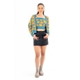 thumbnail image 3 of Charcoal Corduroy Button Front Skirt - Casual High-Waist Mini Skirt, 3 of 4