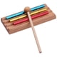 thumbnail image 1 of Juego de campanas musicales de aluminio con 3 tonos y base de madera de haya - Incluye mazo para crear hermosos sonidos (Pedido mínimo 20 unidades), 1 of 6