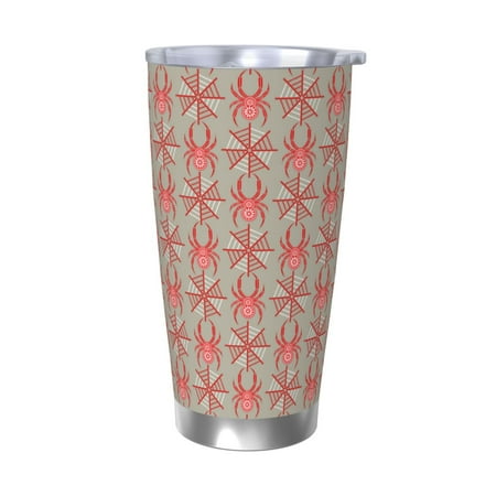 

Goofa Insects Spiders for 20 oz Skinny Tumbler Stainless Steel Coffee Mug Slim Vacuum Insulated Travel Cup Car Cup-Without Straw