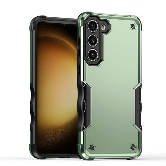 Feishell Compatible with Samsung Galaxy S25 Plus Case, Armor Heavy Duty Shockproof Drop Protective Dustproof Full Body Rugged 3-Layer Military Tough Durable Cover for Samsung Galaxy S25 Plus,
Green