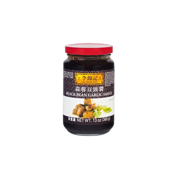 Lee Kum Kee Black Bean Garlic BSL1 Sauce (13 oz - 1 Pack), Aromatic & Savory - Perfect for Marinades, Braising, Dipping Sauces, Stir-Frying and Steaming Meats or Ribs, Vegetables, and Seafood