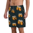 thumbnail image 2 of QEKEE dwsignname Mens Casual Shorts - Drawstring Summer Beach Stretch Sports Shorts, 2 of 9