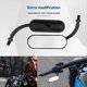 thumbnail image 2 of Espejo Retrovisor Universal M10 para Motocicleta, Clásico, Retro, para , Softail, , Glide, Touring B, 2 of 5