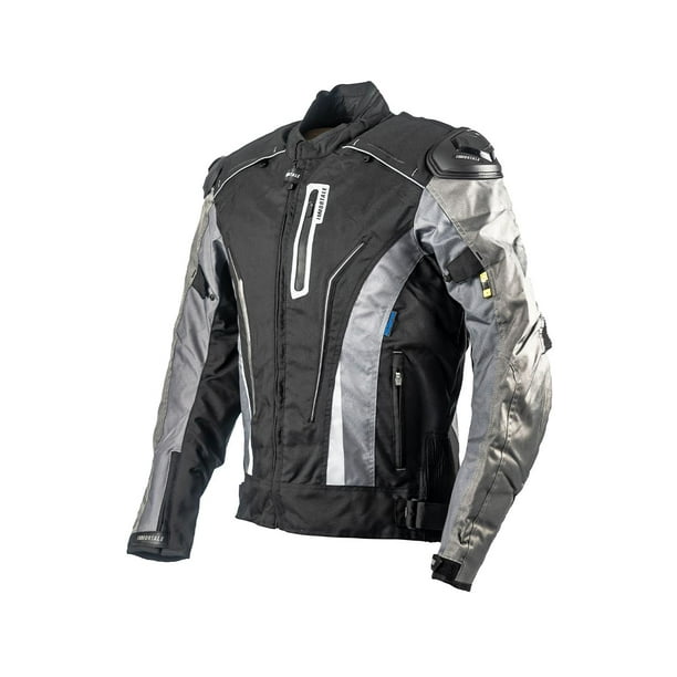 Chamarra Para Moto Immortale Confort Z Gris/ Negro