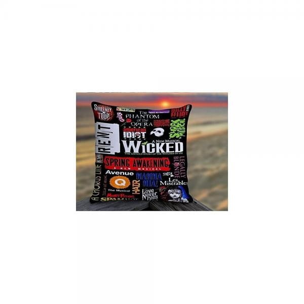 Broadway Musical Collage Ultra-Soft Blanket Winter Bed Sofa Home Office Quilt