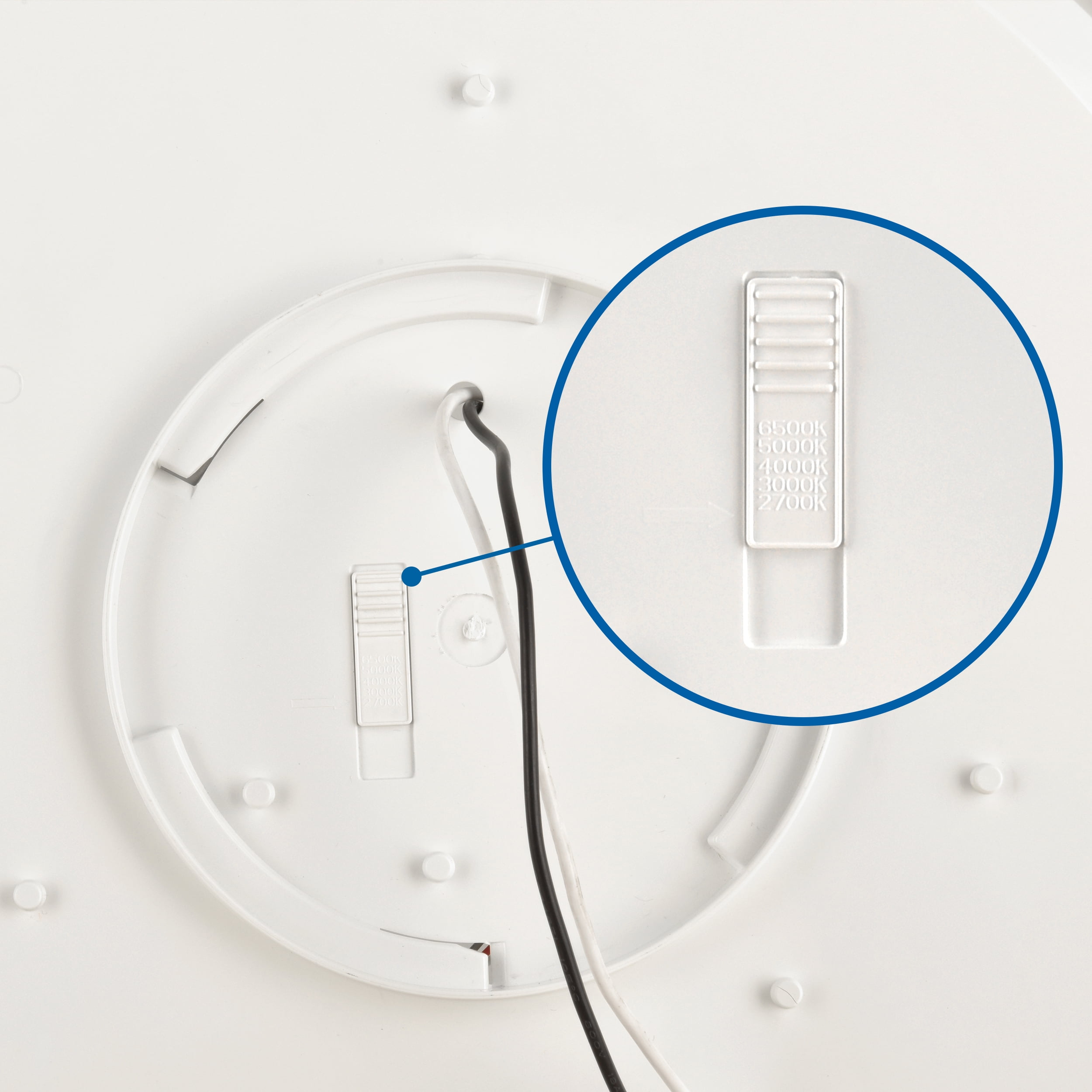Mainstays 14 Inch Flush Mount LED Ceiling Light with 5CCT Selectable Color Temperatures (2 Pack)