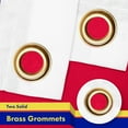 thumbnail image 3 of G128 Combo Pack: American USA Flag 3x5 Ft & Andorra Andorran Flag 3x5 Ft | Both LiteWeave Pro Series Printed 150D Polyester, Brass Grommets, 3 of 8