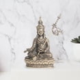 thumbnail image 3 of Estatua de Buda tibetano de latón, adornos de Pose , coleccionables espirituales, 3 of 8