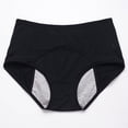 thumbnail image 1 of Ropa interior fisiológica para mujer, a prueba de fugas menstruales, cintura media alta, pantalones sanitarios para tía, 1 of 6