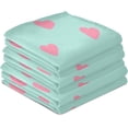 thumbnail image 5 of Cute Valentine Cat Kitchen Dish Towels Set of 6 Absorbent Hand Towels, Lint-Free 18"x28" Love Blue Dishcloths Fast Drying for Cooking Baking Home Clean, 5 of 5