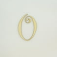 thumbnail image 1 of 1 Pc, 6 Inch X 1/8 Inch Wood Numbers 0 In The Curlz Font Great For Craft Project & Different Decor, 1 of 3
