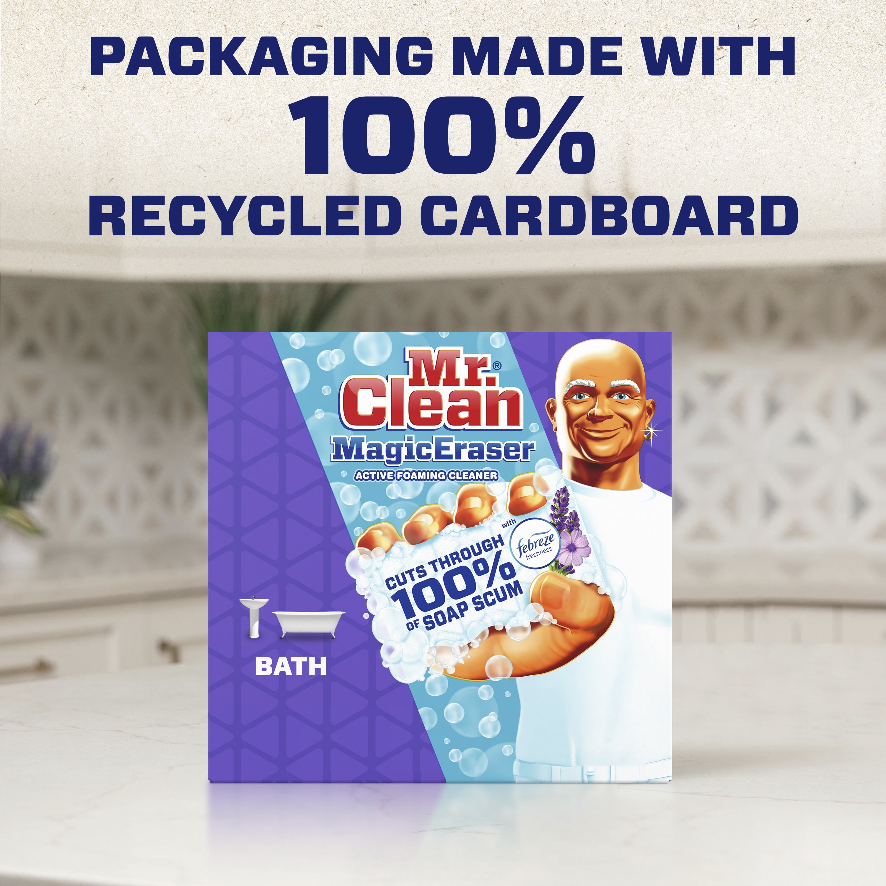 Mr Clean Magic Eraser Bath Scrubber