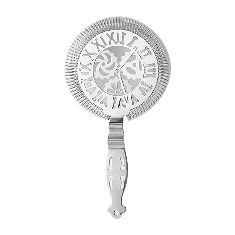 2pc Professional Cocktail Strainer Hawthorn Strainer Bar Strainer Bar Tools (2Pcs Gear)