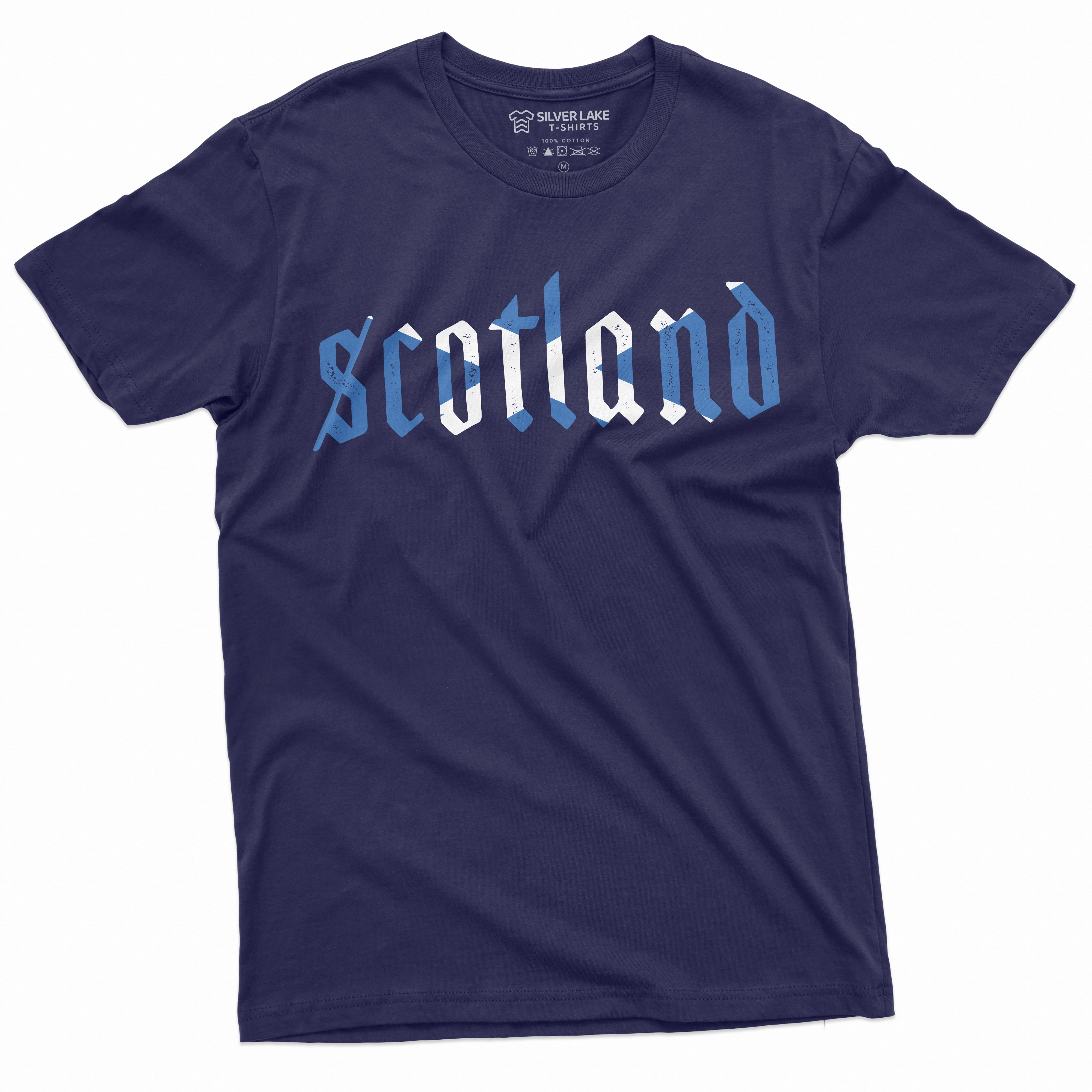 Silver Lake Scotland Flag T-Shirt – Scottish Alba Patriotic Tee, Grey, X-Large, Premium Cotton, Unisex Fit - View #5
