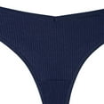 thumbnail image 3 of HUPOM Plus Size Underwear Panties In Clothing Thong Casual Tie Comfort Waist Blue S, 3 of 3