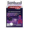 thumbnail image 3 of (5 pack) Sambucol Elderberry Cold and Flu Relief Tablets, Homeopathic Medicine, 30 Count, 3 of 9