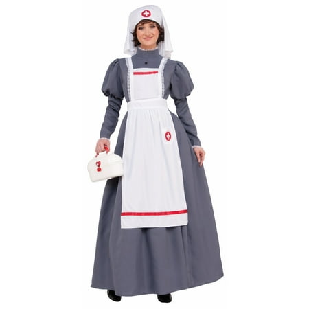 Civil War Nurse Costume Adult Womens One Size