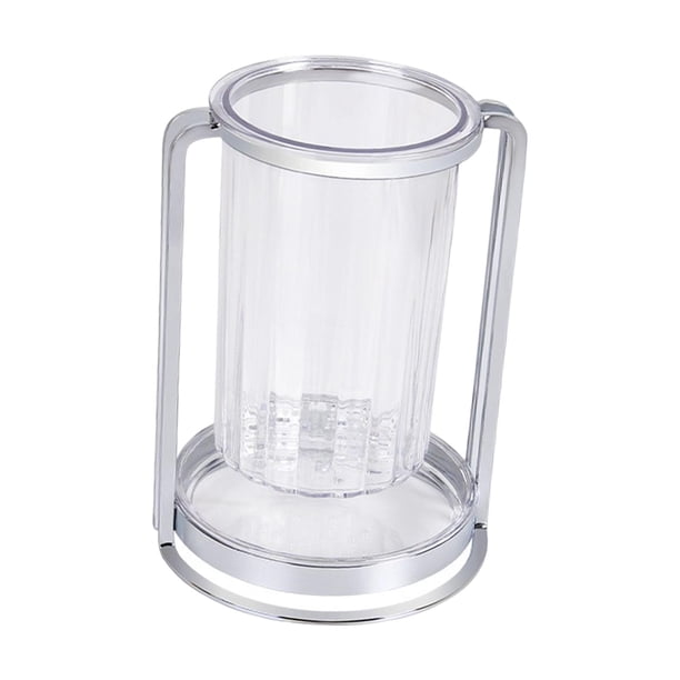 Organizador de utensilios de cocina de encimera Organizador de almacenamiento de cubiertos Caddy Vajilla Argenta de un solo tarro
