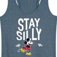 thumbnail image 3 of Mickey & Friends - Stay Silly - Women's Racerback Tank Top, 3 of 5