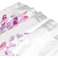 thumbnail image 3 of Coolnut Flowers Watercolor Bathroom Waterproof Shower Curtain Set, 60"X72" Bathtub Curtain with 12 Hooks for Bathroom Decor,Hotel,Room, 3 of 6