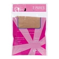 thumbnail image 2 of Tines Frescannon para Mujer, Toby-Teen Camello 2 Pares Unitalla, 2 of 4