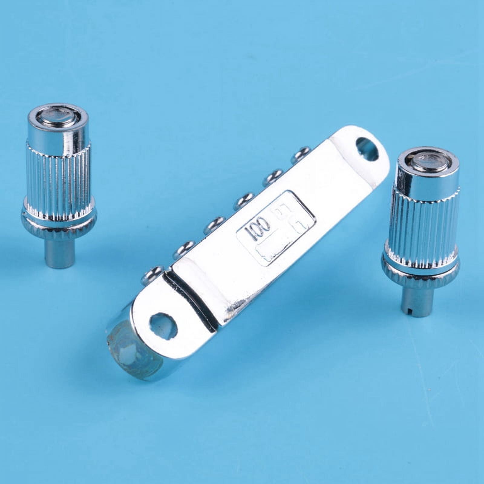 4X Silver Tune-O- Electric Roller Saddle Bridge Lp Electric Guitar Bridge Korea