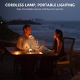 thumbnail image 4 of Lampe de Table Rechargeable, Lampe à Poser a Pile sans Fil Dimmable, 4 of 7