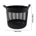thumbnail image 3 of Laundry Room Storage, Portable Dirty Clothes Basket Dirty Clothes Storage Basket Large Clothes Rack Laundry Basket Bathroom Hollow Dirty Clothes Basket Clearance, 3 of 6