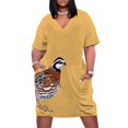 thumbnail image 1 of Northern Bobwhite Loose Pocket Dress women party dresses dresses for special events, 1 of 7