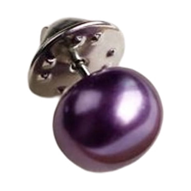 Guardurnaity Broche de mujer, alfiler de perlas, alfiler de pecho, abrigo de cuello DIY, decoraciones para suéter, joyería femenina para niñas, Ropa, zapatos y accesorios Miscelánea Violeta