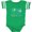 Football Green and White, variant on Inktastic My Pappy Loves Me Cute Elephants Boys or Girls Baby Bodysuit