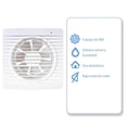 thumbnail image 4 of Extractor de aire Iusa para interiores 25 W blanco, 4 of 5