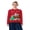 Red Kid, variant on Baby Sweetie Family Matching Christmas Sweater Reindeer Snowflake Print Long Sleeve Crew Neck Holiday Pullover Knitwear