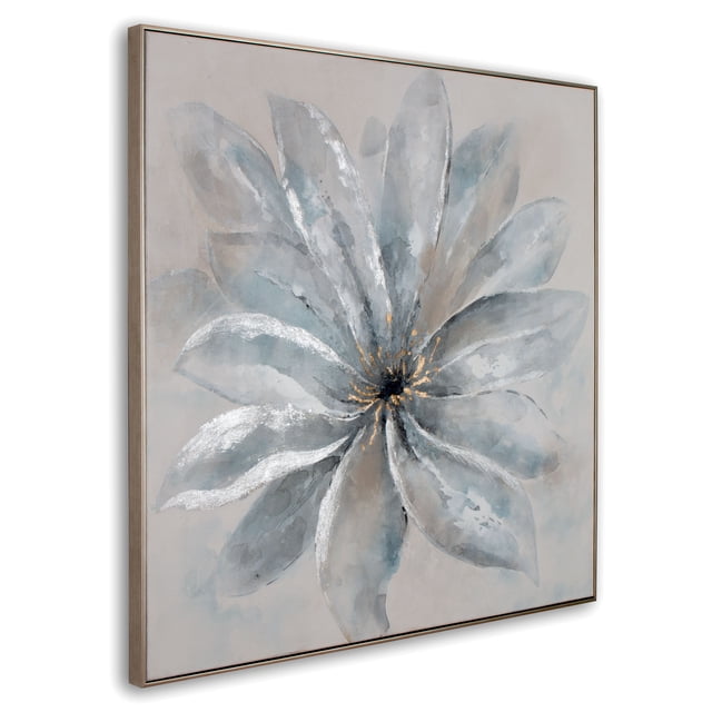 Gild Design House Brillant Fleur Peint à la Main, Petit