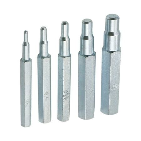 

5pcs Brass Blunt Rods Tube Expanding Rods Cooling Tube Expanders Metal Tube Accessories for Shop Store