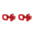 thumbnail image 4 of Sonducket Ajustador de cadena Sujetador Tensor de cadenas Ajustadores de velocidad única Regulador Pernos inoxidables Tornillo Plegable Rojo 2Conjunto, 4 of 6