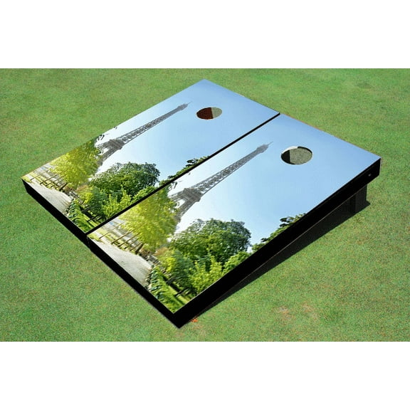 Eiffel Tower Themed Cornhole Boards - PS-GR-1223