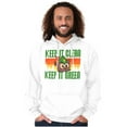 thumbnail image 5 of Woodsy Owl Keep it Clean and Green Hoodie Sweatshirt Women Men Brisco Brands X, 5 of 6
