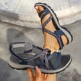 thumbnail image 6 of VerPetridure Hike Barefoot Sandals Women, Ankle Strap Sports Athletic Sandals with Arch Support for Beach Vacation Casual Camping Hiking Blue 6.5, 6 of 9