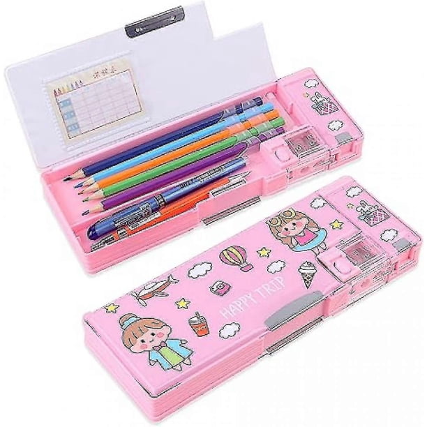 Pop Up Multifunction Pencil Case For Girls And Boys, Cute Cartoon Pen Box , School Supplies, Best Birthday Gifts For Kids -ys