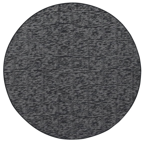 Furnish My Place Indoor Floor Rug - 11 ft. Round, Dark Gray, Distressed, Area Rug for Bedrooms, Hallways, Living Rooms
