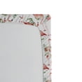 thumbnail image 3 of Ambesonne Exotic Fitted Sheet, Flamingo Pattern Leafy Art, Full Size, Pale Pink Reseda Green, 3 of 5