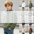 thumbnail image 3 of Hudaneo Kids Boys Fall Waffle Knit Full Zip Sweater Pullover Tops, 3-14 Years, 3 of 8