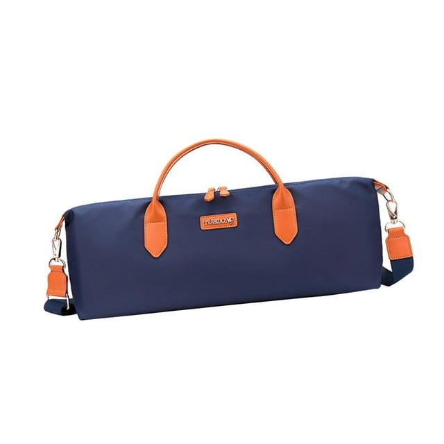 Tachiuwa Sac de Transport Portable pour Flûte Sac Polyvalent pour Instruments de Musique Sac à Main pour Flûte Bleu