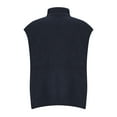 thumbnail image 2 of Felirenzacia Women’s Sleeveless Turtleneck Sweater Vest, Soft Knit Mock Neck Pullover Top, 2 of 5