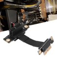 thumbnail image 3 of Dual 90 Degree Right Angle Pcie 3.0 X1 To X1 Extension Cable - 5cm, 3 of 5