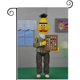 thumbnail image 1 of Bert -bandera de jardín temática. Regalo perfecto para fans, amigos y familiares, ideal para actividades al aire libre y decoración de fiestas.28CM*45CM, 1 of 5