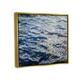 thumbnail image 5 of Stupell Industries Abstract Ocean Water Ripples Catching Sunlight Graphic Art Metallic Gold Floating Framed Canvas Print Wall Art, Design by Alan Weston, 5 of 5